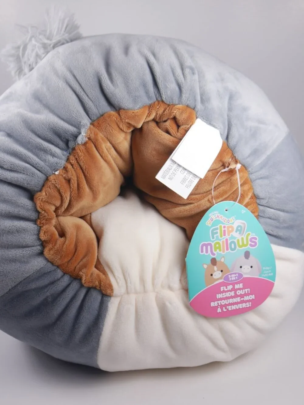 Squishmallow Kellytoy Plush Flip A Mallows Phillip & Jason 12